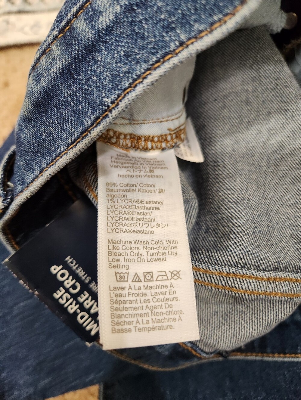 J.crew Mid Rise Flare Crop - Picture 8 of 8